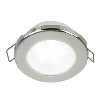 Hella Marine EuroLED 75 3&quot; Round Spring Mount Down Light - White LED - Stainl... - £45.53 GBP