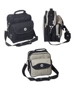 Everest Small Messenger Style Utility Bag with Adjustable Strap Notebook - $34.17 CAD