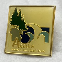 Acadia National Park Maine State Souvenir Lapel Hat Pin Pinback - £9.40 GBP