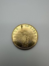 Statue Of Liberty Ellis Island Coin 3.8cm - €8,25 EUR