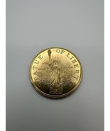 Statue Of Liberty Ellis Island Coin 3.8cm - €8,25 EUR