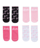 Pepco Barbie Mattel Women&#39;s 4 Pairs Socks Size 35-38 - $570.90 MXN