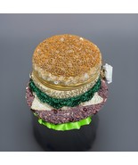 Hand Made in India Beaded Hamburger Bag Crossbody - $96.73 CAD