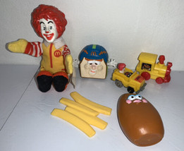 Vintage McDonald&#39;s Action Figure Toy Lot Of 6 - £14.51 GBP