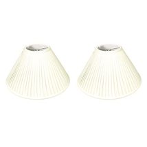 Royal Designs, Inc. Coolie Empire Side Pleat Wall Lamp Shade, BS-727W-13EG-2, Eg - £105.58 GBP