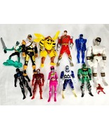 Lot of 12 Assorted Mighty Morphin Power Rangers Figures Different Eras - £19.61 GBP