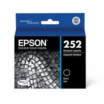 EPSON 252 DURABrite Ultra Ink Standard Capacity Black Cartridge (T252120-S) Work - £15.43 GBP