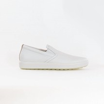 Ecco women&#39;s soft 7 casual slip on sneakers in WHITE/POWDER - $109.00