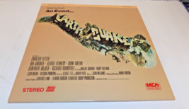 Earthquake An Event Laserdisc LD Movie 1987 Charles Heston Ava Gardner - $183.09 MXN