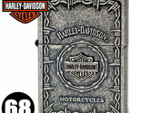 Harley Davidson HDP-68 S Metal Bar &amp; Shield ZIPPO MIB Rare - £78.22 GBP