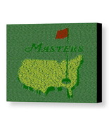 PGA Golf The Masters Winners List WOW Mosaic Framed Print Limited Editio... - £15.16 GBP