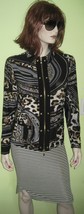 Vintage Joseph Ribkoff Women&#39;s Ladies Leopard Tunic Blouse Top Sz 14 CAN/US - £27.73 GBP