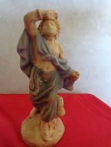 Plaster Statue of a Shepherd (#0620) - £25.53 GBP
