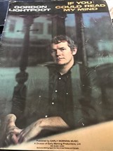 Gordon Lightfoot Si You Could Read My Mind Songbook Drap Musique Song Livre 1970 - £25.33 GBP
