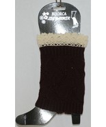 Bijorca BT264X103A1Brown Leg Warmer Cream Colored Lace - £7.06 GBP