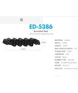 Accordion Boot Rubber Seal by the Foot Uni-grip 2&quot;-7&quot; Weatherseal ED-5386 - $6.99