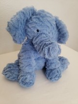 Jellycat Fuddlewuddle Blue Elephant 9 inch Plush Stuffed Animal Textured Fur  - £13.82 GBP