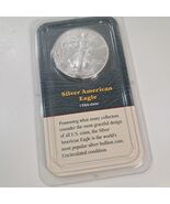 Silver American Eagle Coin 2000 Uncirculated Littleton company RAINBOW t... - $68.00