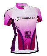 SPONEED Womens Biking Jersey Shirt Cycling Shirt NWT Womens XS 0 2 4 Pin... - $18.86