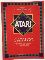 ATARI VIDEO COMPUTER SYSTEM CATALOG (1981) revision D - $20.73 CAD
