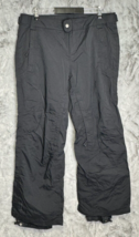 Columbia Womens Size Large Ski Pants Black Omni-Tech Titanium - £23.51 GBP