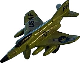 Micro Machines Funrise 1988 mini USAF Fighter Jet green camo - £5.47 GBP