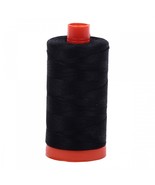 Aurifil Mako Cotton Thread Solid 50wt 1422yds Black - $368.20 MXN