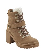 Marc Fisher Women&#39;s Nature Lug Sole Heeled Hiker Booties Size 9.5 Defect... - $49.95