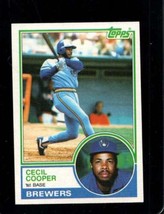1983 TOPPS #190 CECIL COOPER NMMT BREWERS - $2.44