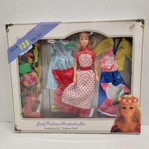 Vintage Barbie Clone Judy Fashion Doll Wardrobe Set 125 Pieces With Doll! - £97.30 GBP