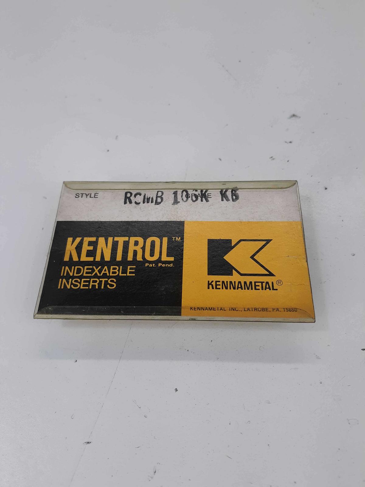 Kennametal RCMB 106K K6 Carbide Inserts 2pcs - $32.00