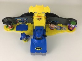 DC Super Friends Little People 2 In 1 Transforming Batmobile Figures Mattel 2020 - £28.44 GBP