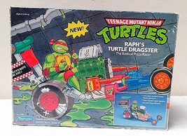 Raph&#39;s Turtle Dragster Teenage Mutant Ninja Turtles Playmates TMNT 1991 - £387.65 GBP