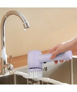 5 In 1 Multifunctional Electric Brush Cleaner Bathroom Sink Kitchen Wind... - £21.57 GBP