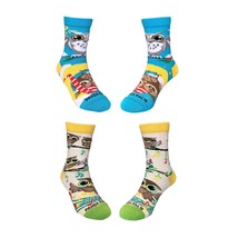 Magical Owls Socks (Set of Two) (Ages 3-7) from the Sock Panda - $9.00