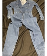 MEBON by Machine Jeans Denim Jumpsuit - Women&#39;s Size L - Military Style - $47.45 CAD