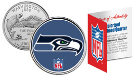 Seattle Seahawks Nfl Washington U.S. Statehood Quarter U.S. Coin *Licensed* - $12.16