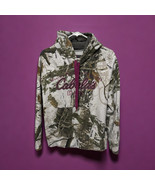 Cabela’s Real Tree Camo Hoodie Sweatshirt Women S/P Pink Trim ZOZN Woodl... - $498.45 MXN