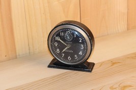 Vintage Big Ben Alarm Clock In Black ~ Style 4a ~ Loud alarm ~ 1934 - 1939~Parts - £35.80 GBP