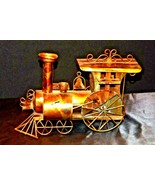 Metal Train Engine Music Box AA19-1463 Vintage - $82.07 CAD