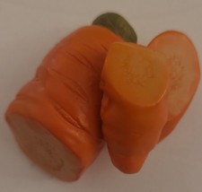 Sliced Carrots Vintage Wooden Refrigerator Magnet - SEE DESCRIPTION - £7.61 GBP