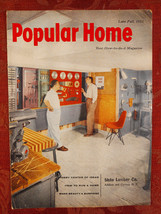 Popular Home Magazine Late Fall 1955 Design Remodeling Architecture - £6.79 GBP