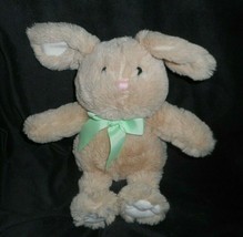 12&quot; Animal Adventure 2014 Brown / Tan Bunny Rabbit Stuffed Plush Toy Lovey Soft - £18.61 GBP