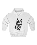 German Shepherd Unisex Heavy Blend Hooded Sweatshirt - £24.46 GBP