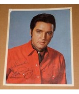 Elvis Presley Vintage 8 X 10 Color Photo Vintage 1960&#39;s - $41.31 CAD