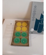 PartyLIte Floating Candles Box of 8 Lemon and Kiwi - £14.66 GBP
