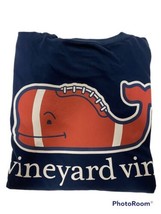 Vineyard Vines Men’s L/S Football  Whale Pkt Tee.Blue.Sz.L.NWT - $36.93