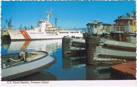 Postcard US Naval Station Treasure Island San Francisco California - £2.80 GBP
