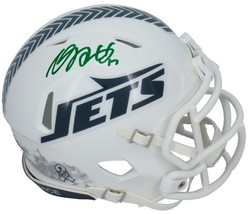 Davante Adams Autographed New York Jets 2024 STS Mini Speed Helmet Beckett - $224.10