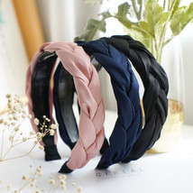 Kings Collection Satin Braid Headband Beauty Hair Accessories  For Women  - £14.93 GBP